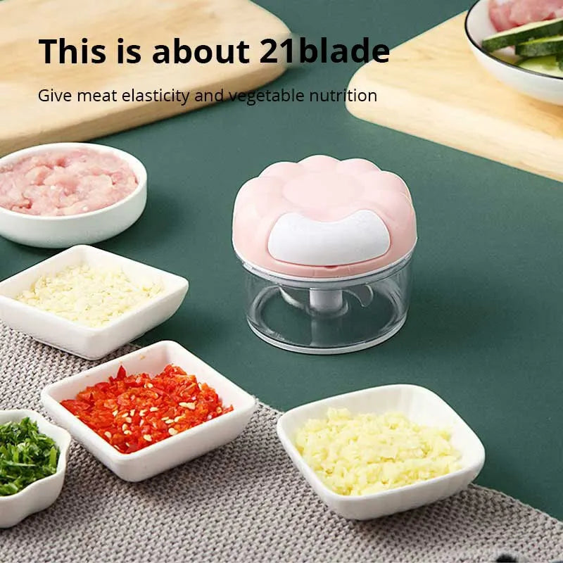 Manual Garlic Masher – Effortless Mincing for Every Kitchen