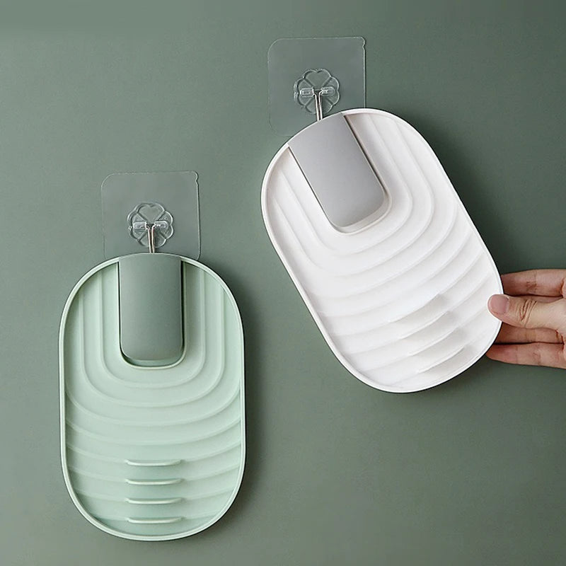 Polychrome Foldable Nordic Style Pot Lid Holder Storage Rack Practical Multifunctional Utensils