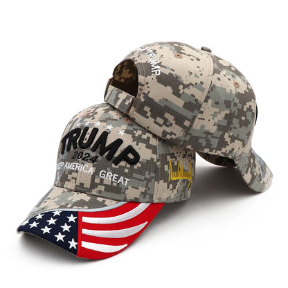 Trump 2024 Hat Donald Trump Hat Take America Back MAGA USA Embroidery Adjustable Baseball Cap