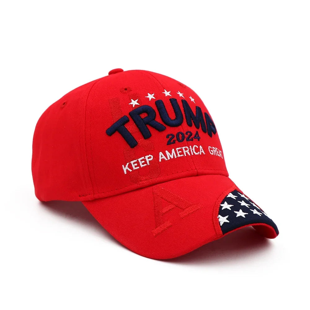 Trump 2024 Hat Donald Trump Hat Take America Back MAGA USA Embroidery Adjustable Baseball Cap