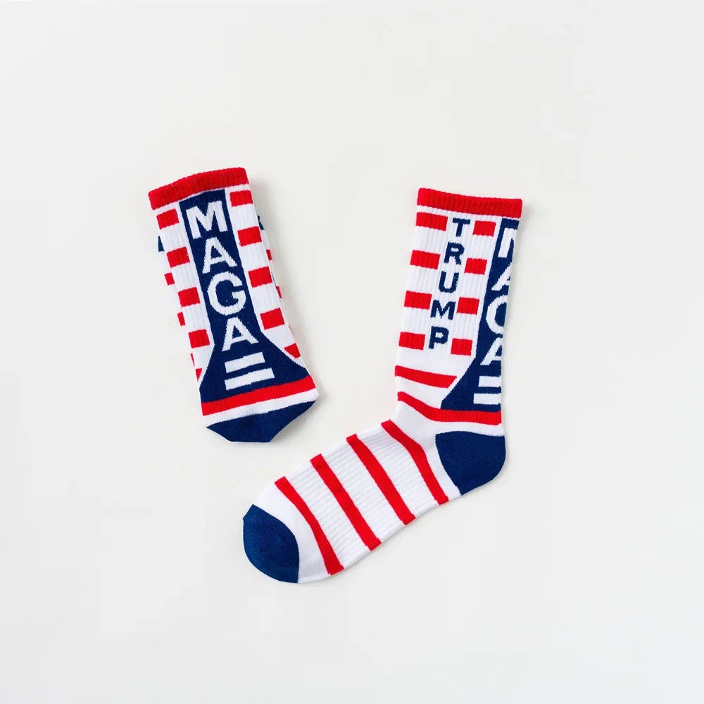 TRUMP MAGA CREW SOCKS