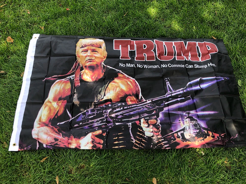 TRUMP2024 Terminator "I'll Be Back!" Flag