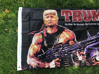 TRUMP2024 Terminator "I'll Be Back!" Flag