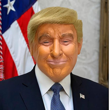 Donald J. Trump Latex Full Head Face Mask