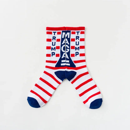 TRUMP MAGA CREW SOCKS